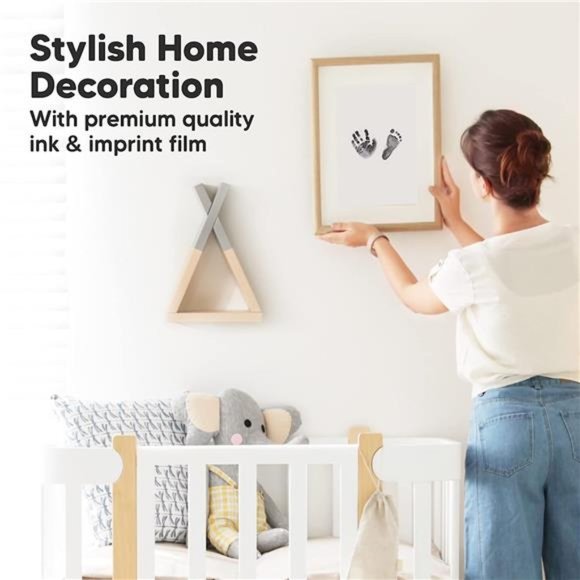 4-Pack Inkless Hand and Footprint Kit - Ink Pad for Baby Hand and Footprints - Picture 2 of 6